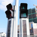 Integrated Pedestrian Traffic Signal Light